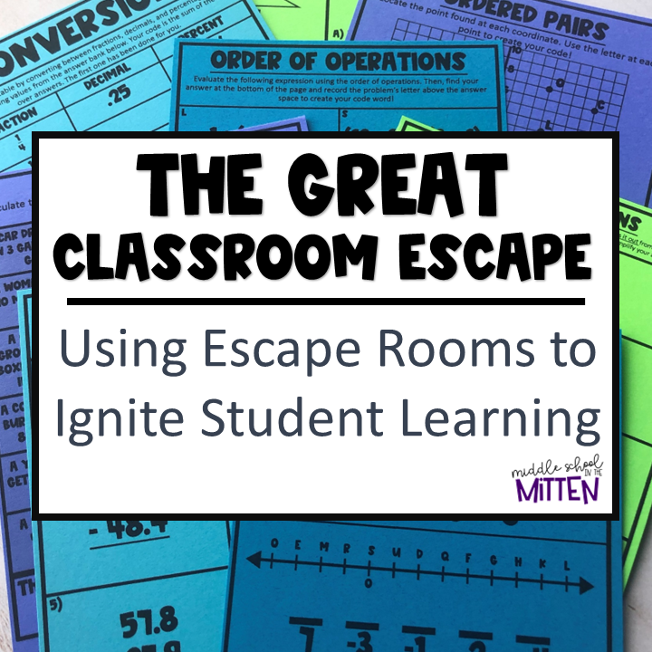 The Great Classroom Escape: Using Escape Rooms to Ignite Student Learning